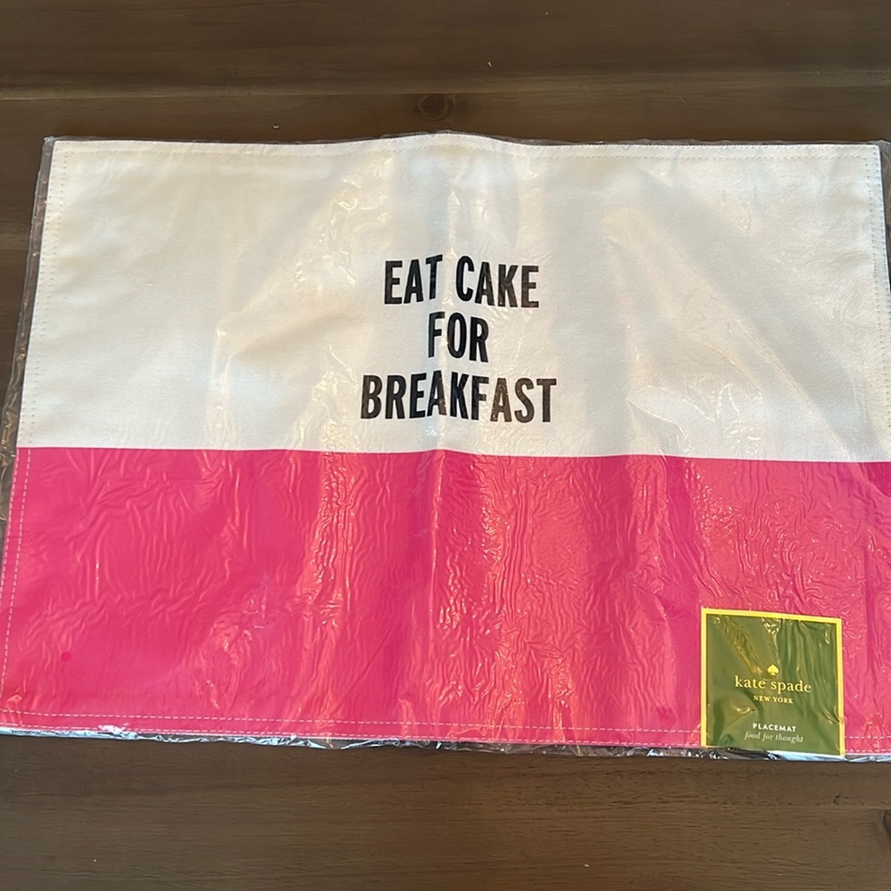 Kate Spade Placemats, set of 8. Brand New